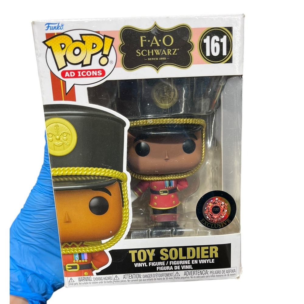 Funko Pop Ad Icons FAO Schwarz Toy Soldier 161 Exclusive Vinyl Figure